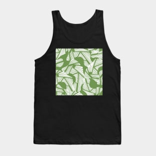 HowTo. Olive Pattern Tank Top